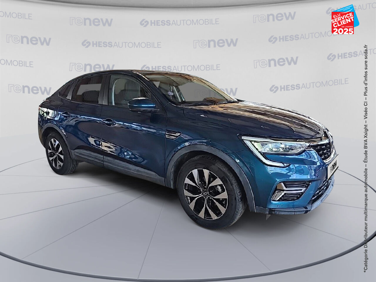 Véhicule d'occasion RENAULT ARKANA 1.3 TCE MILD HYBRID 140CH EVOLUTION EDC -22 GPS CAMERA chez Renault Sélestat
