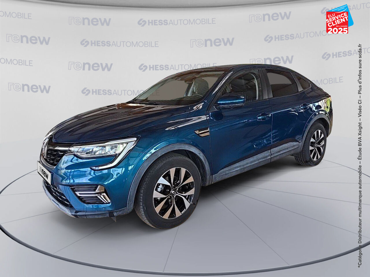 Véhicule d'occasion RENAULT ARKANA 1.3 TCE MILD HYBRID 140CH EVOLUTION EDC -22 GPS CAMERA chez Renault Sélestat