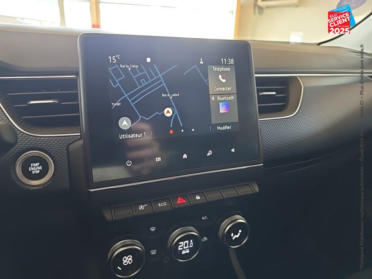 Véhicule d'occasion RENAULT ARKANA 1.3 TCE MILD HYBRID 140CH EVOLUTION EDC -22 GPS CAMERA chez Renault Sélestat
