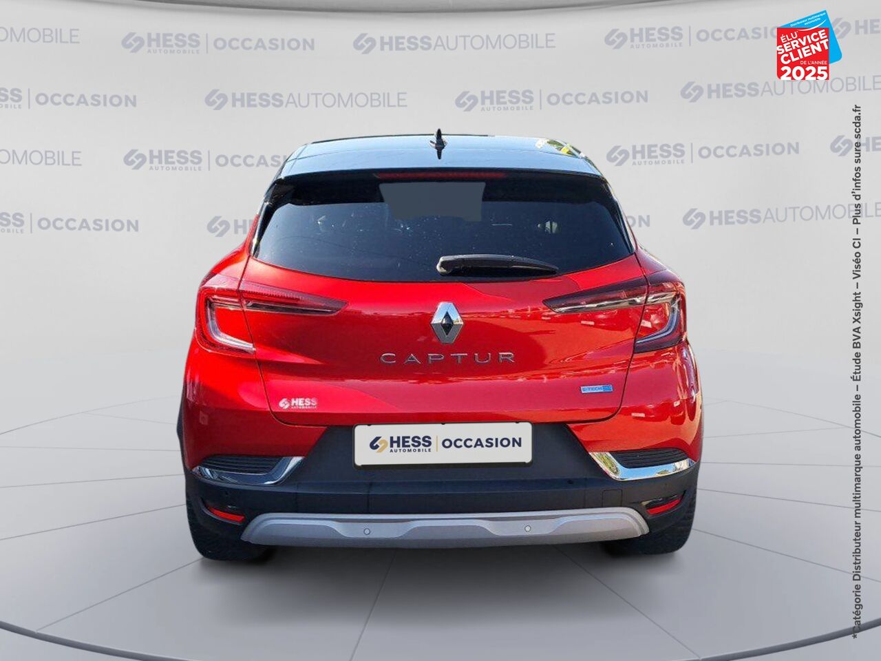 Véhicule d'occasion RENAULT CAPTUR 1.6 E-TECH HYBRIDE RECHARGEABLE 160CH INTENS -21 chez Toyota Thionville