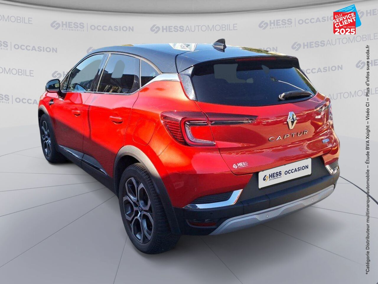 Véhicule d'occasion RENAULT CAPTUR 1.6 E-TECH HYBRIDE RECHARGEABLE 160CH INTENS -21 chez Toyota Thionville