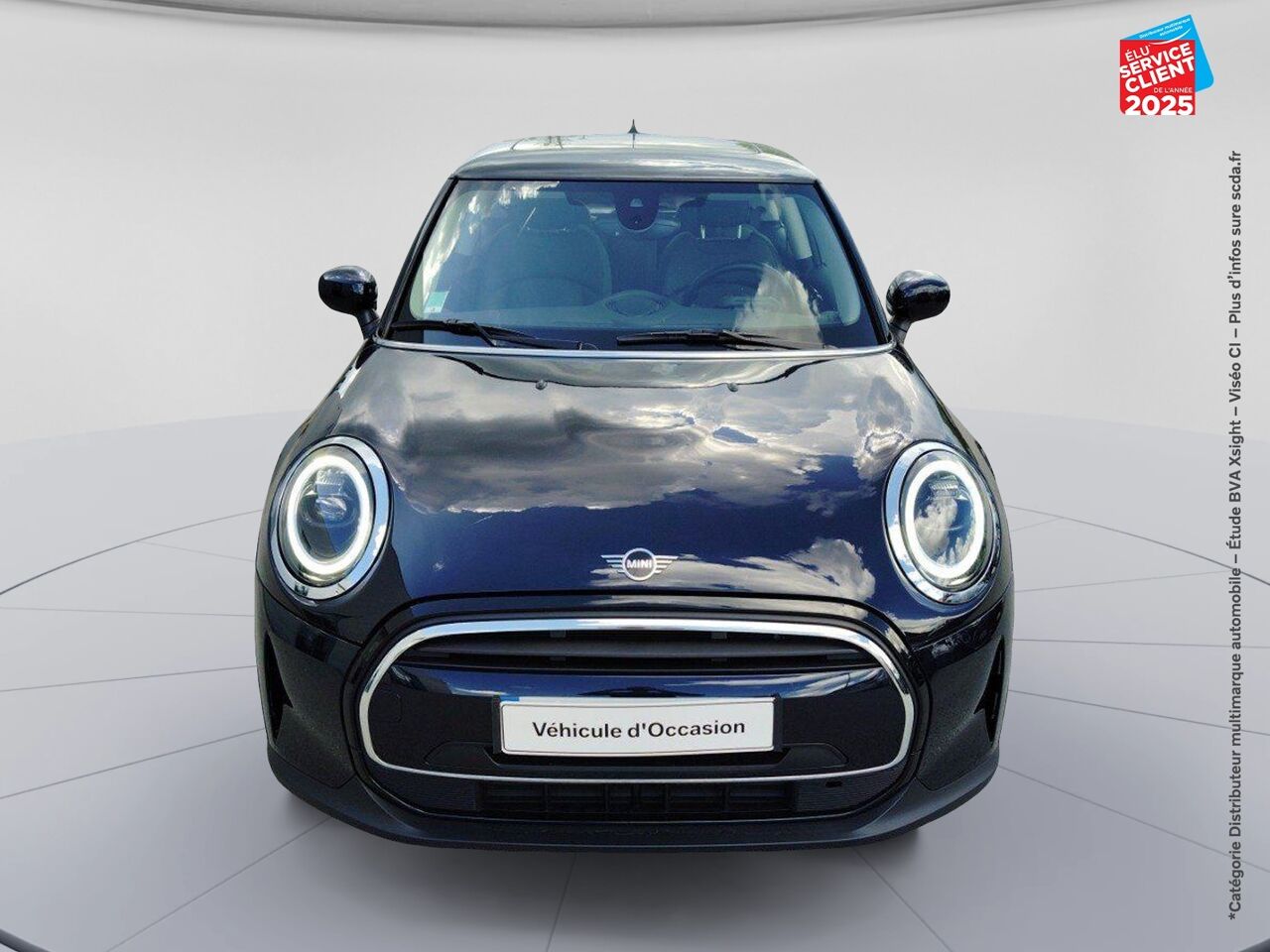 Véhicule d'occasion MINI MINI ONE 102CH EDITION CAMDEN BVA7 TOUVRANT SIEGES CUIR GPS RADAR AR chez MINI Besançon