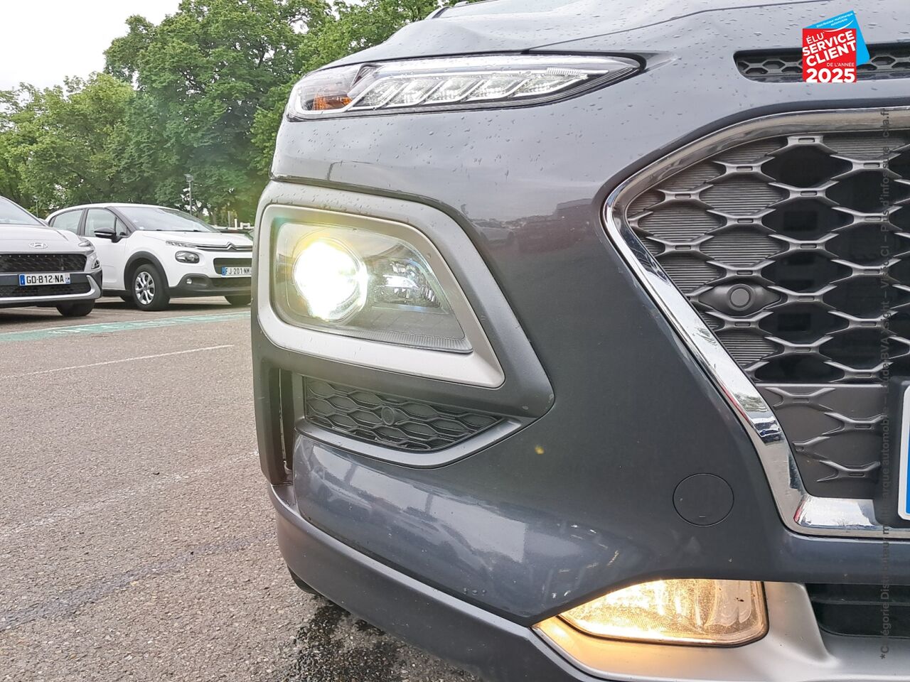 Véhicule d'occasion HYUNDAI KONA 1.6 GDI HYBRID 141 CH EXECUTIVE DCT-6 chez Hyundai Chalons