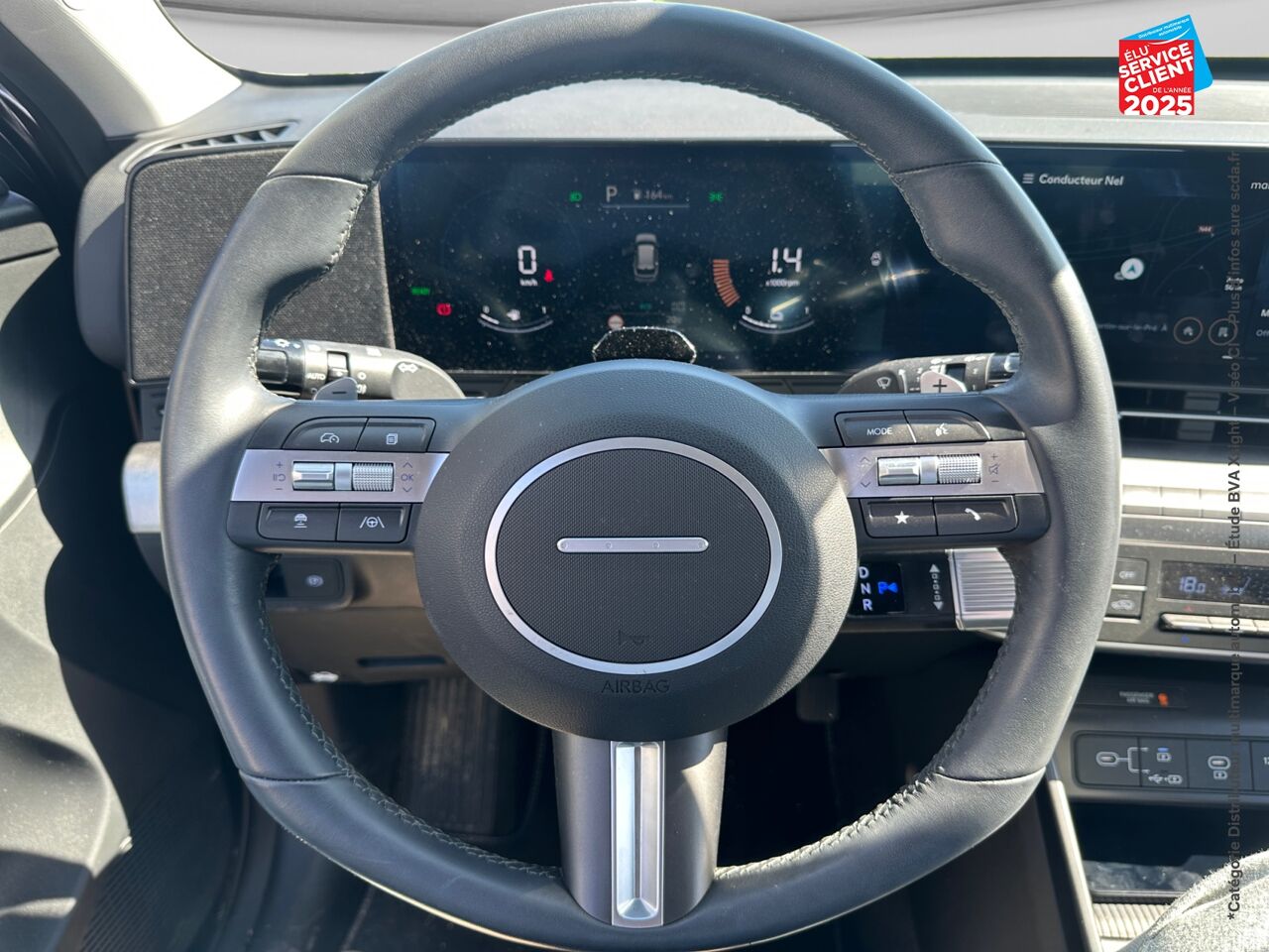 Véhicule d'occasion HYUNDAI KONA 1.6 GDI 129CH HYBRID INTUITIVE DCT-6 GPS CAMERA CARPLAY chez Hyundai Chalons