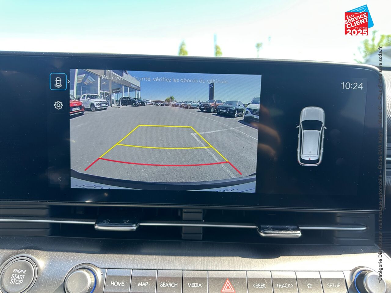 Véhicule d'occasion HYUNDAI KONA 1.6 GDI 129CH HYBRID INTUITIVE DCT-6 GPS CAMERA CARPLAY chez Hyundai Chalons