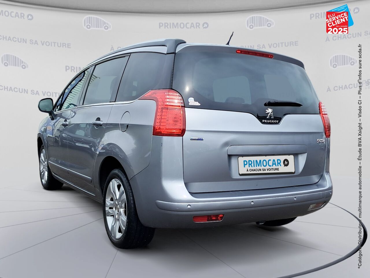 Véhicule d'occasion PEUGEOT 5008 2.0 BLUEHDI 150CH ALLURE S/S 7PL chez Primocar