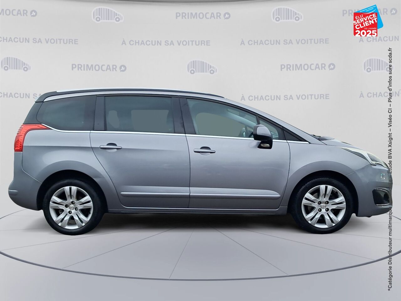 Véhicule d'occasion PEUGEOT 5008 2.0 BLUEHDI 150CH ALLURE S/S 7PL chez Primocar