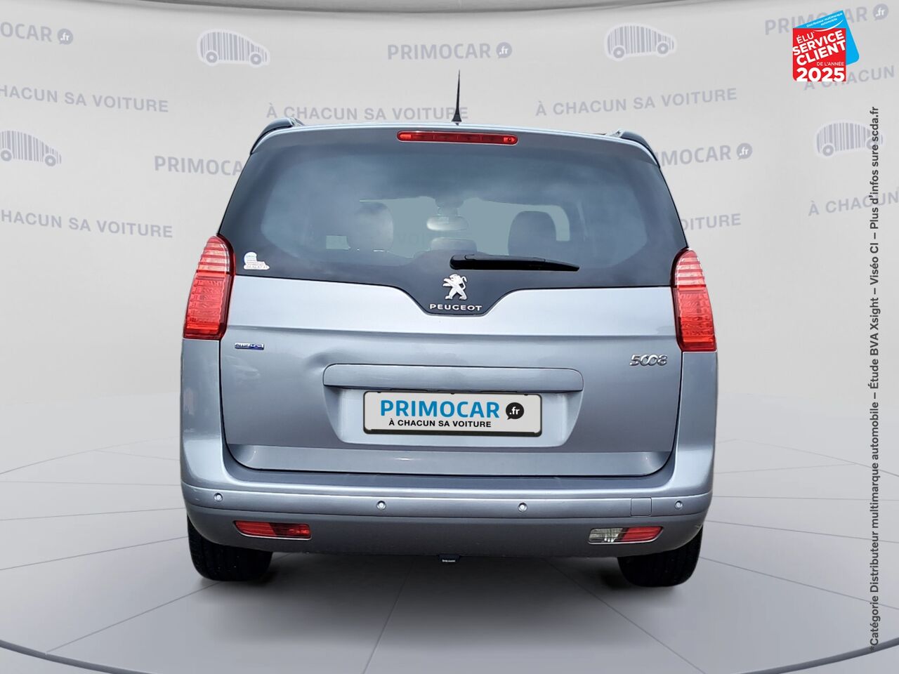 Véhicule d'occasion PEUGEOT 5008 2.0 BLUEHDI 150CH ALLURE S/S 7PL chez Primocar