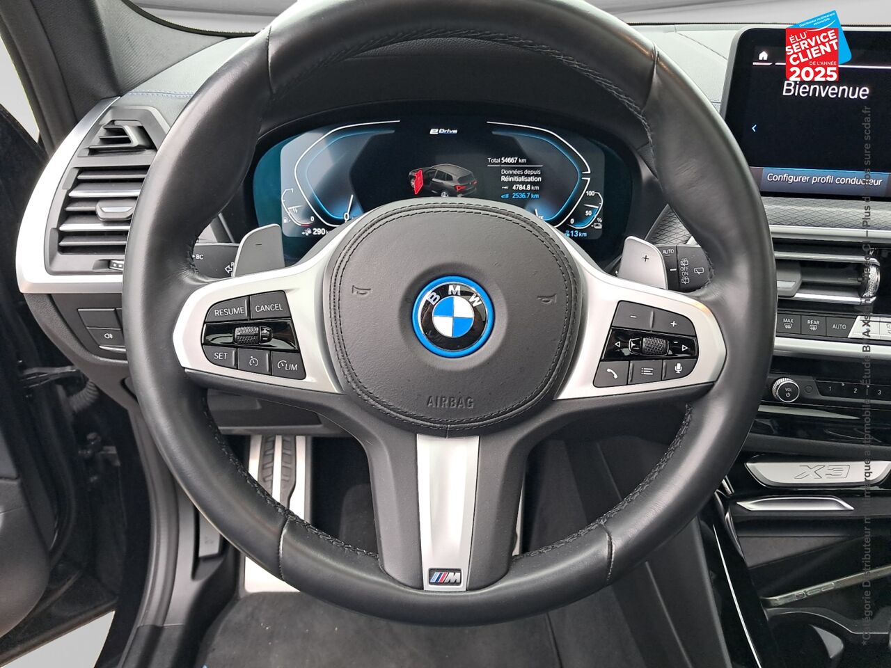 Véhicule d'occasion BMW X3 XDRIVE30E 292CH M SPORT chez Renault Sélestat