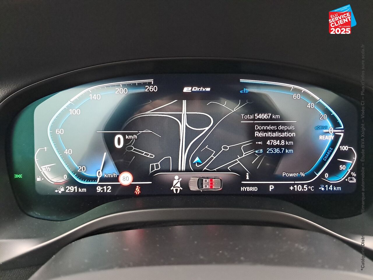 Véhicule d'occasion BMW X3 XDRIVE30E 292CH M SPORT chez Renault Sélestat