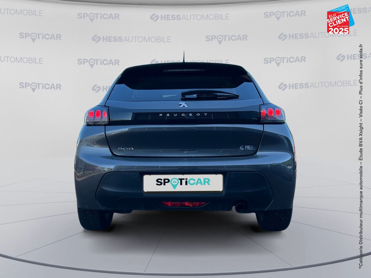 Véhicule d'occasion PEUGEOT 208 1.2 PURETECH 75CH SS STYLE chez Opel Saint-Dizier