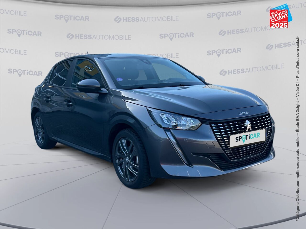 Véhicule d'occasion PEUGEOT 208 1.2 PURETECH 75CH SS STYLE chez Opel Saint-Dizier
