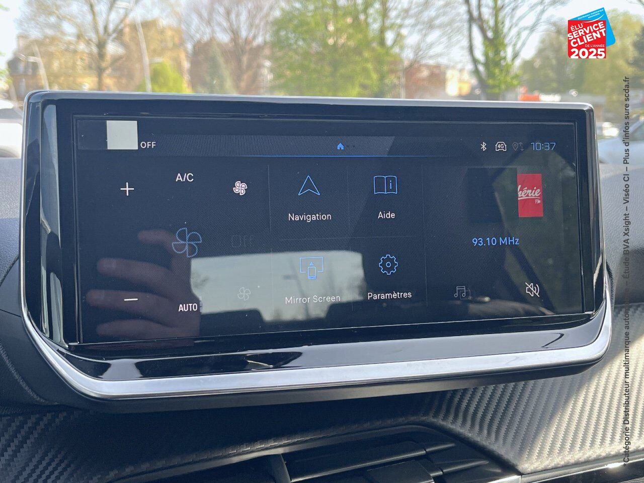 Véhicule d'occasion PEUGEOT 208 1.2 100CH SS ALLURE chez Nissan Strasbourg