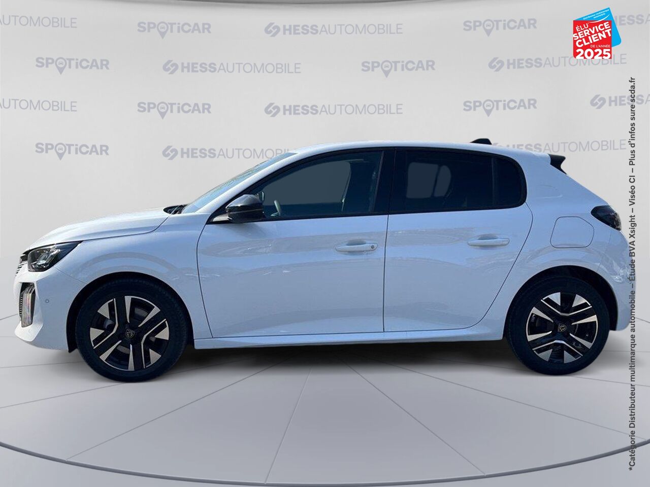 Véhicule d'occasion PEUGEOT 208 1.2 100CH SS ALLURE chez Nissan Strasbourg