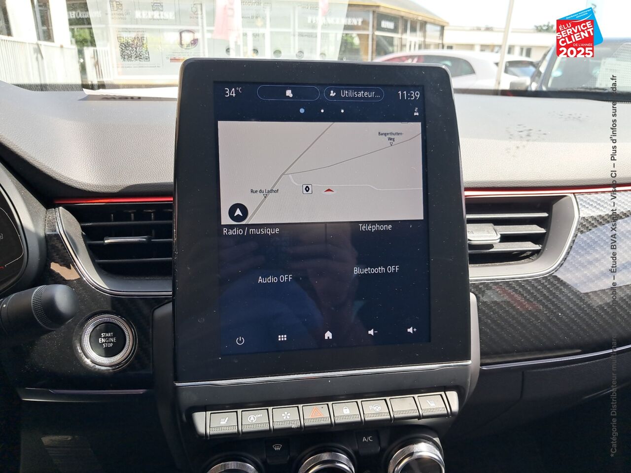 Véhicule d'occasion RENAULT ARKANA 1.3 TCE 140CH FAP RS LINE EDC -21B chez Opel Metz