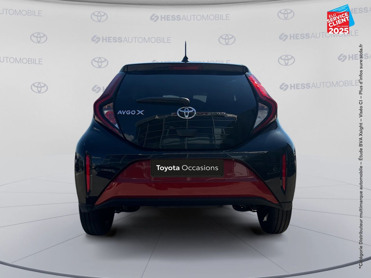Véhicule d'occasion TOYOTA AYGO X 1.0 VVT-I 72CH DESIGN S-CVT chez Renault Saint-Louis