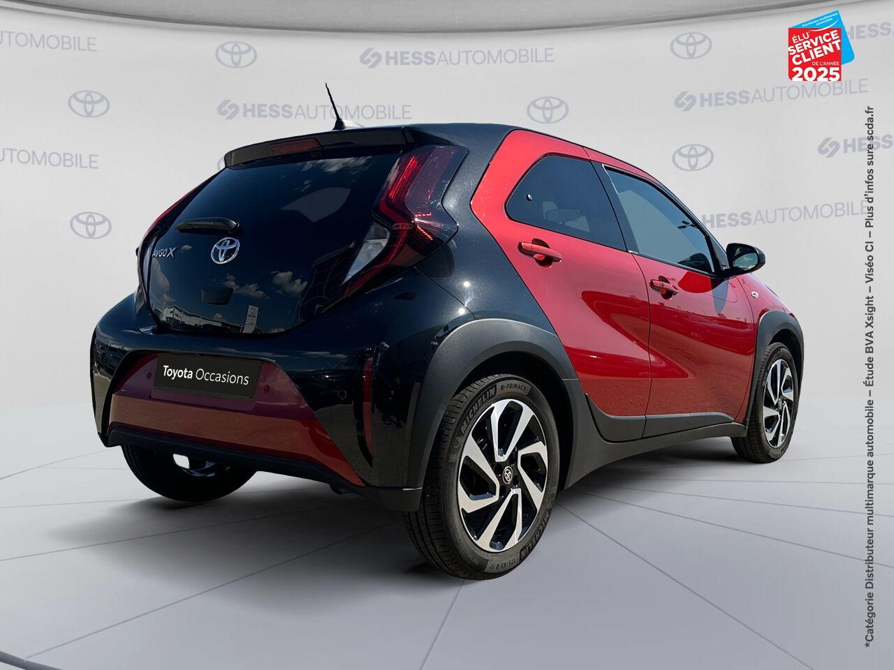 Véhicule d'occasion TOYOTA AYGO X 1.0 VVT-I 72CH DESIGN S-CVT chez Renault Saint-Louis