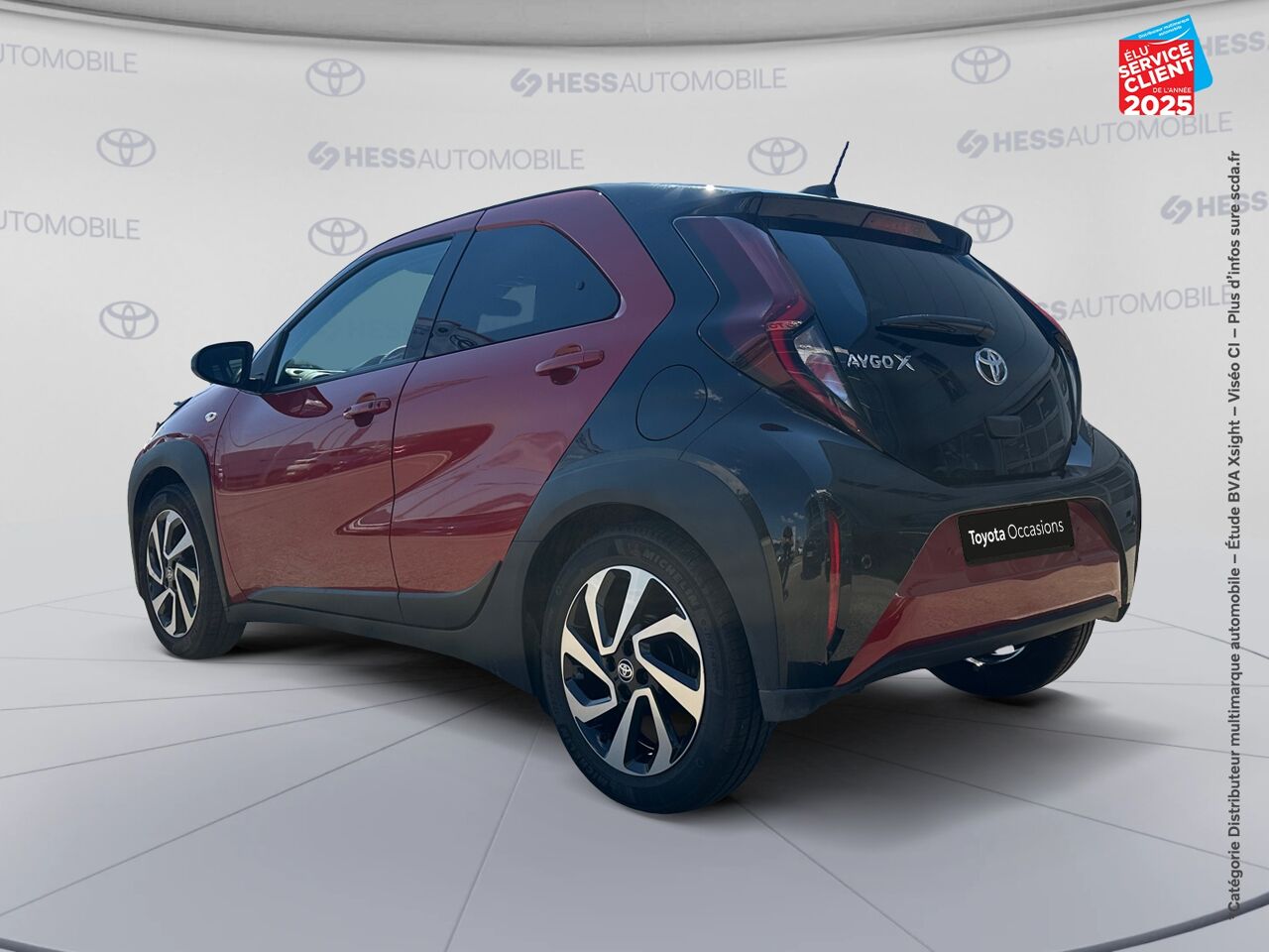 Véhicule d'occasion TOYOTA AYGO X 1.0 VVT-I 72CH DESIGN S-CVT chez Renault Saint-Louis