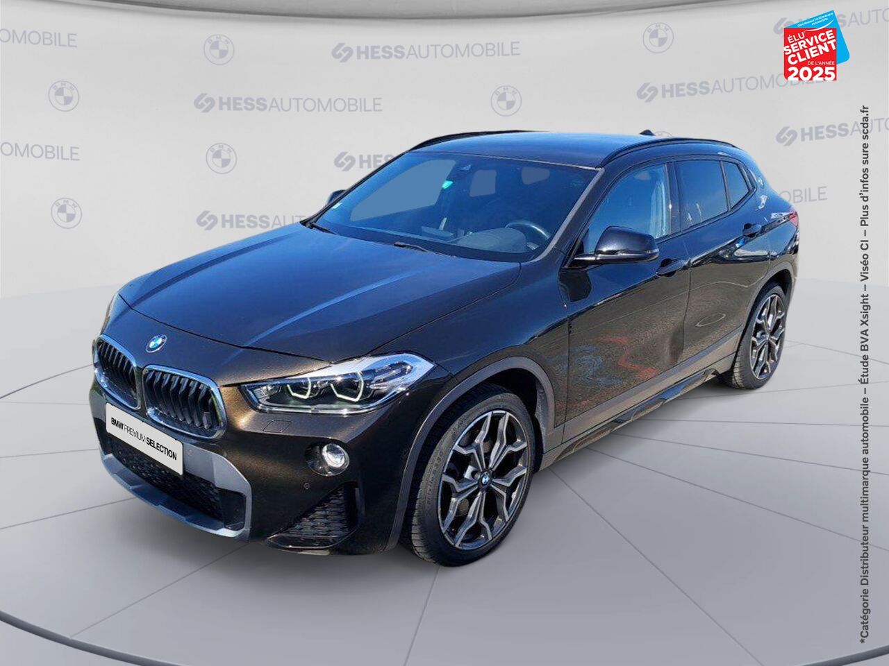 Véhicule d'occasion BMW X2 XDRIVE20DA 190CH M SPORT EURO6D-T SIEGES CHAUF/CUIR CAMERA H/KARDON HUD chez Hyundai Chalons