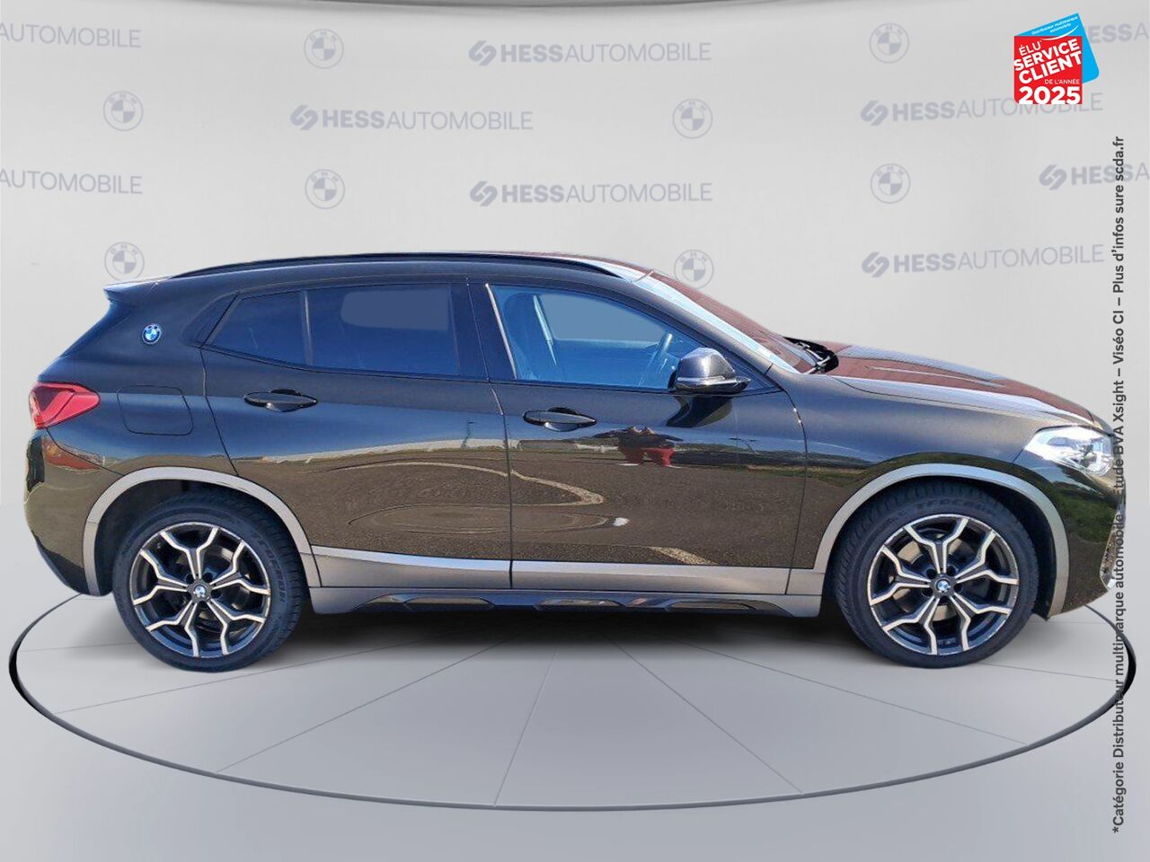 Véhicule d'occasion BMW X2 XDRIVE20DA 190CH M SPORT EURO6D-T SIEGES CHAUF/CUIR CAMERA H/KARDON HUD chez Hyundai Chalons