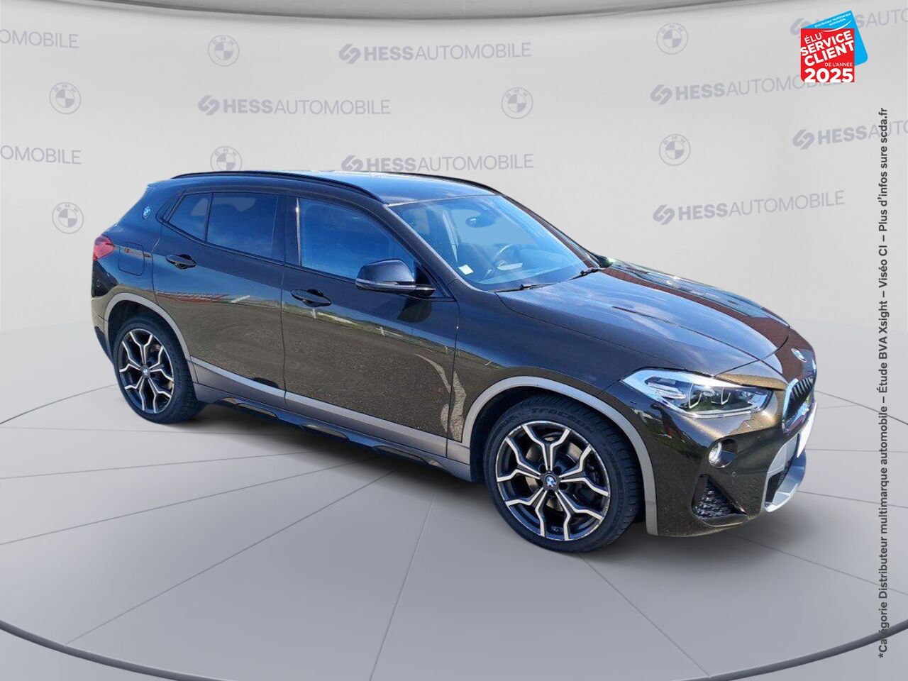 Véhicule d'occasion BMW X2 XDRIVE20DA 190CH M SPORT EURO6D-T SIEGES CHAUF/CUIR CAMERA H/KARDON HUD chez Hyundai Chalons