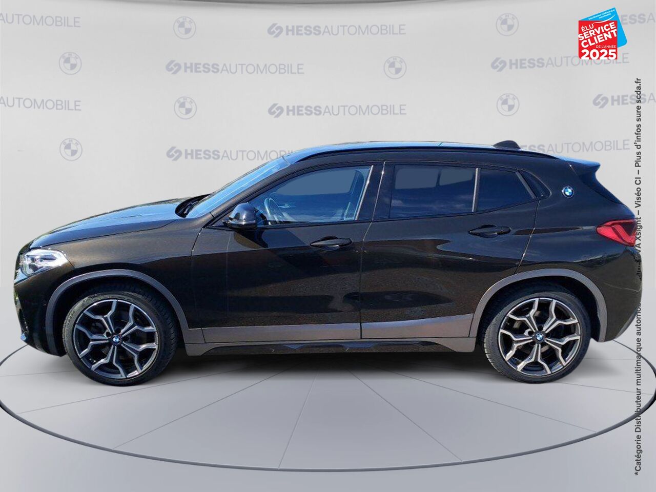 Véhicule d'occasion BMW X2 XDRIVE20DA 190CH M SPORT EURO6D-T SIEGES CHAUF/CUIR CAMERA H/KARDON HUD chez Hyundai Chalons