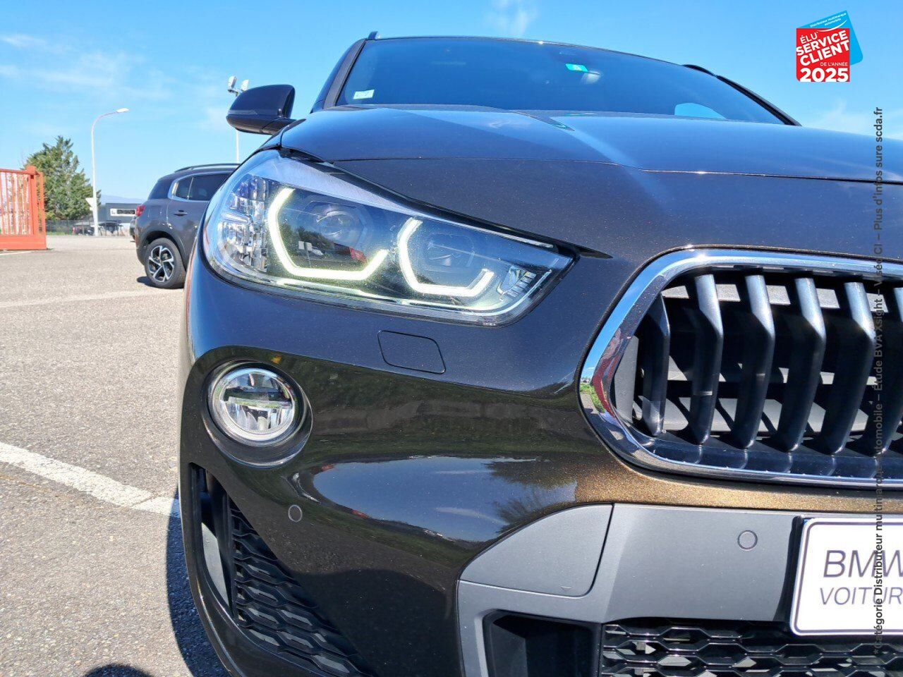 Véhicule d'occasion BMW X2 XDRIVE20DA 190CH M SPORT EURO6D-T SIEGES CHAUF/CUIR CAMERA H/KARDON HUD chez Hyundai Chalons