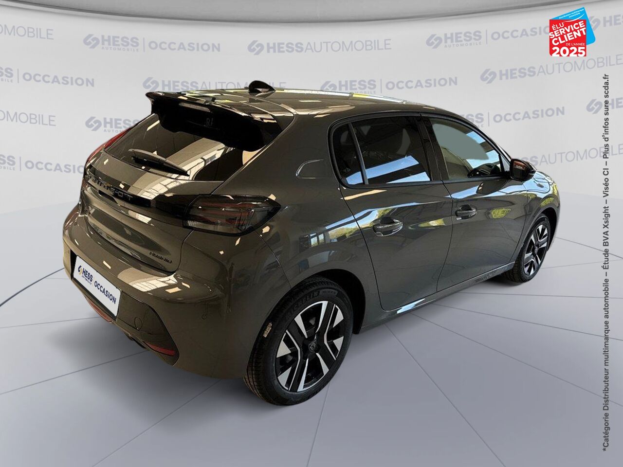 Véhicule d'occasion PEUGEOT 208 1.2 HYBRID 100CH ALLURE E-DCS6 chez Nissan Strasbourg