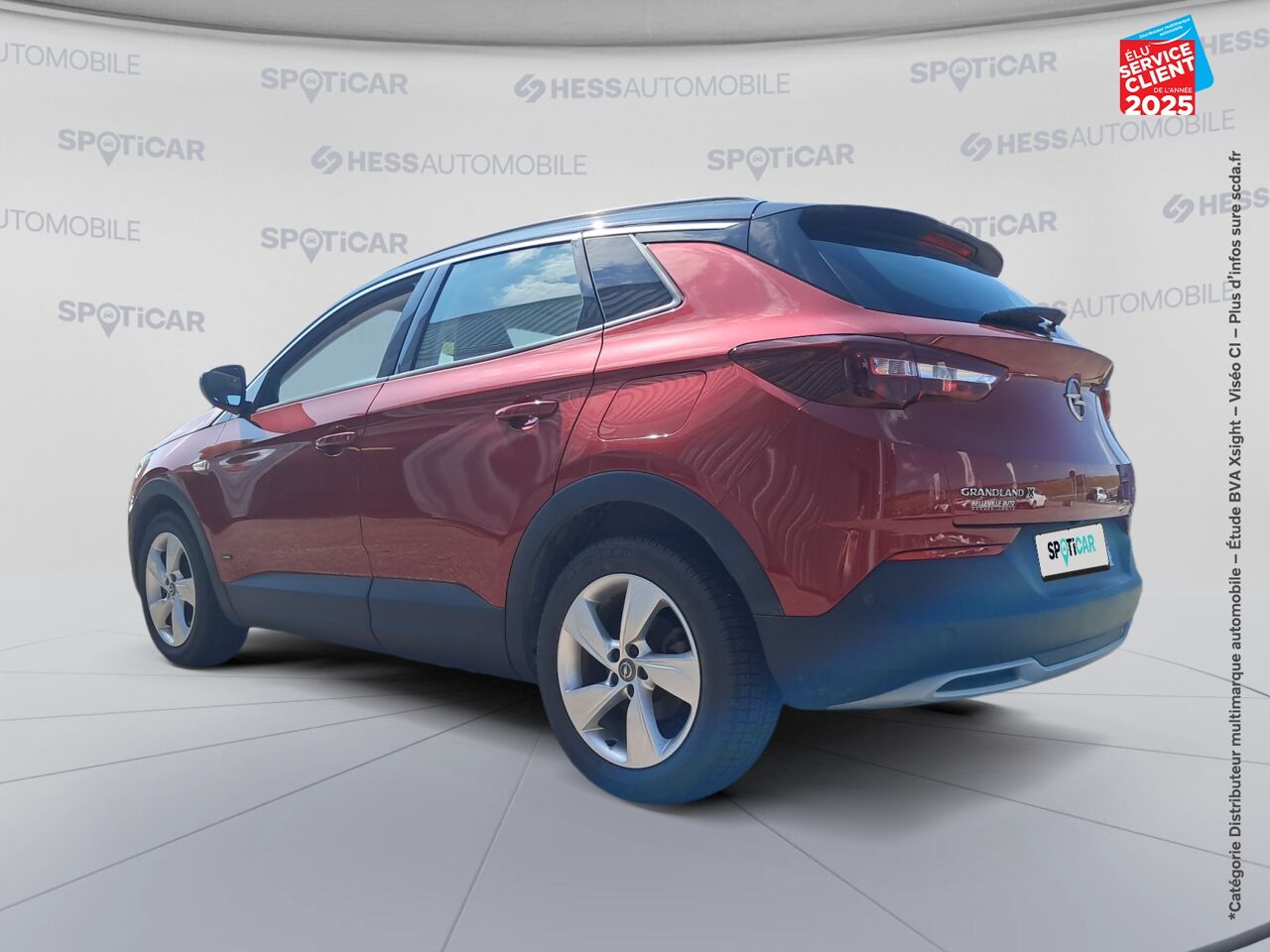 Véhicule d'occasion OPEL GRANDLAND X HYBRID 225CH ELEGANCE BUSINESS chez Toyota Thionville