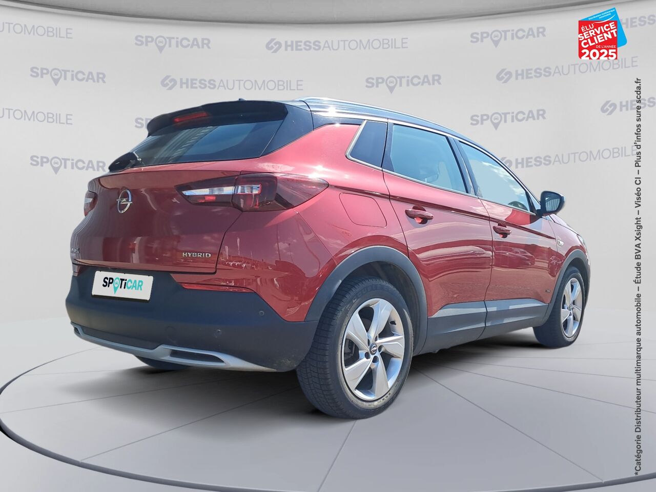 Véhicule d'occasion OPEL GRANDLAND X HYBRID 225CH ELEGANCE BUSINESS chez Toyota Thionville