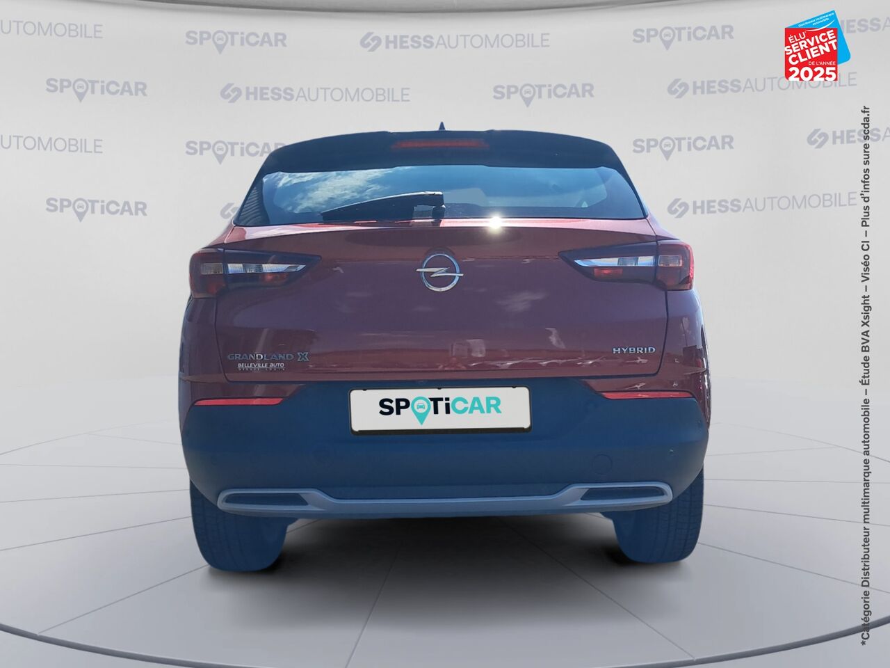 Véhicule d'occasion OPEL GRANDLAND X HYBRID 225CH ELEGANCE BUSINESS chez Toyota Thionville