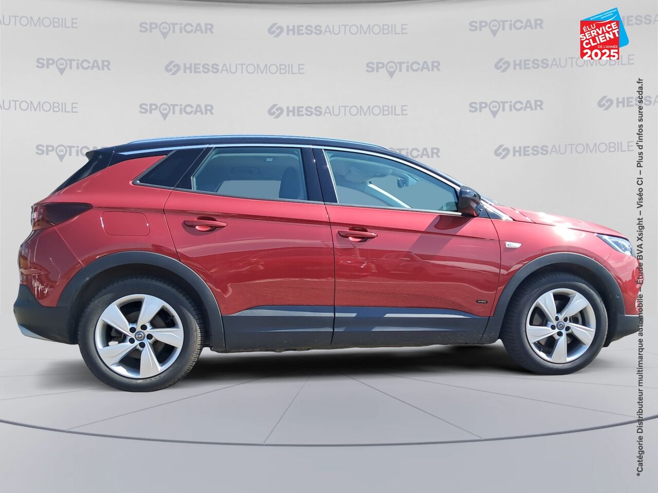 Véhicule d'occasion OPEL GRANDLAND X HYBRID 225CH ELEGANCE BUSINESS chez Toyota Thionville