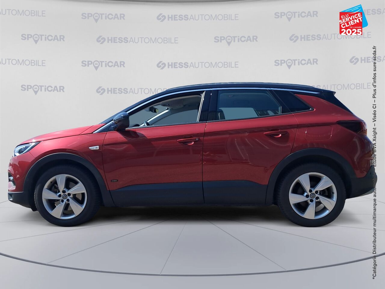 Véhicule d'occasion OPEL GRANDLAND X HYBRID 225CH ELEGANCE BUSINESS chez Toyota Thionville