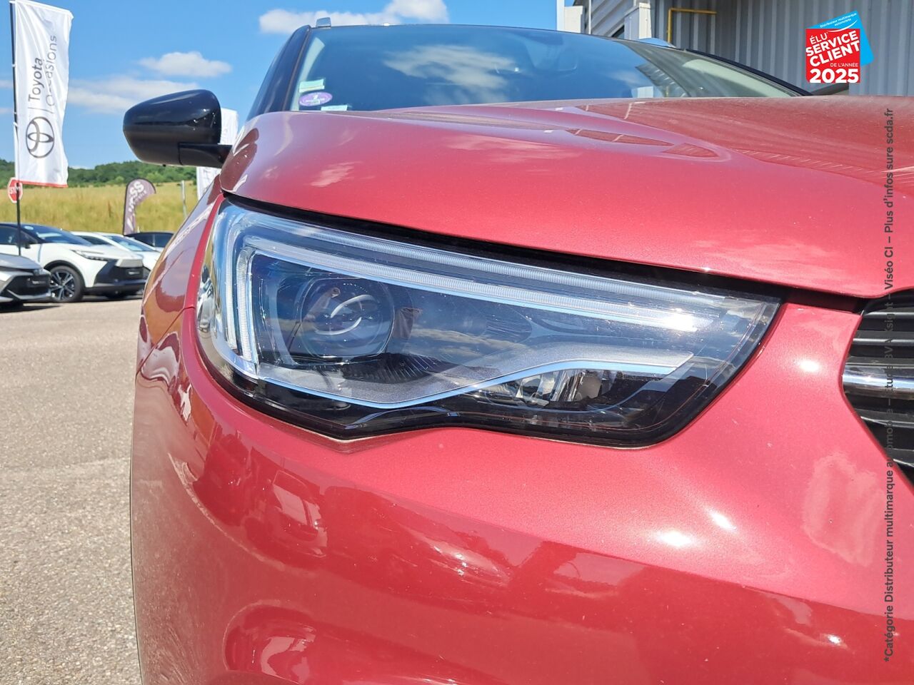Véhicule d'occasion OPEL GRANDLAND X HYBRID 225CH ELEGANCE BUSINESS chez Toyota Thionville