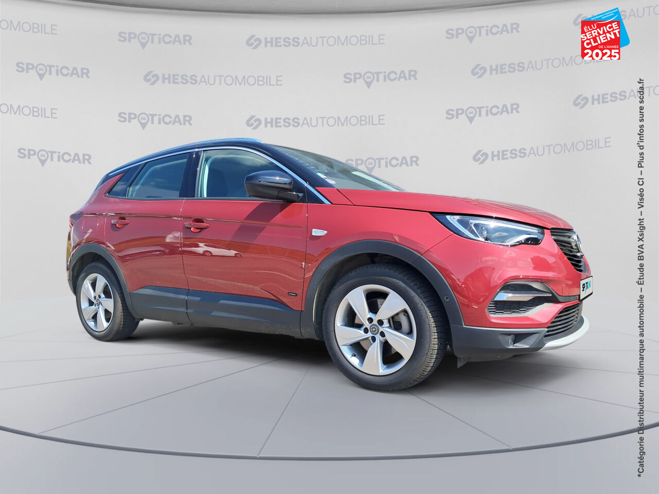 Véhicule d'occasion OPEL GRANDLAND X HYBRID 225CH ELEGANCE BUSINESS chez Toyota Thionville