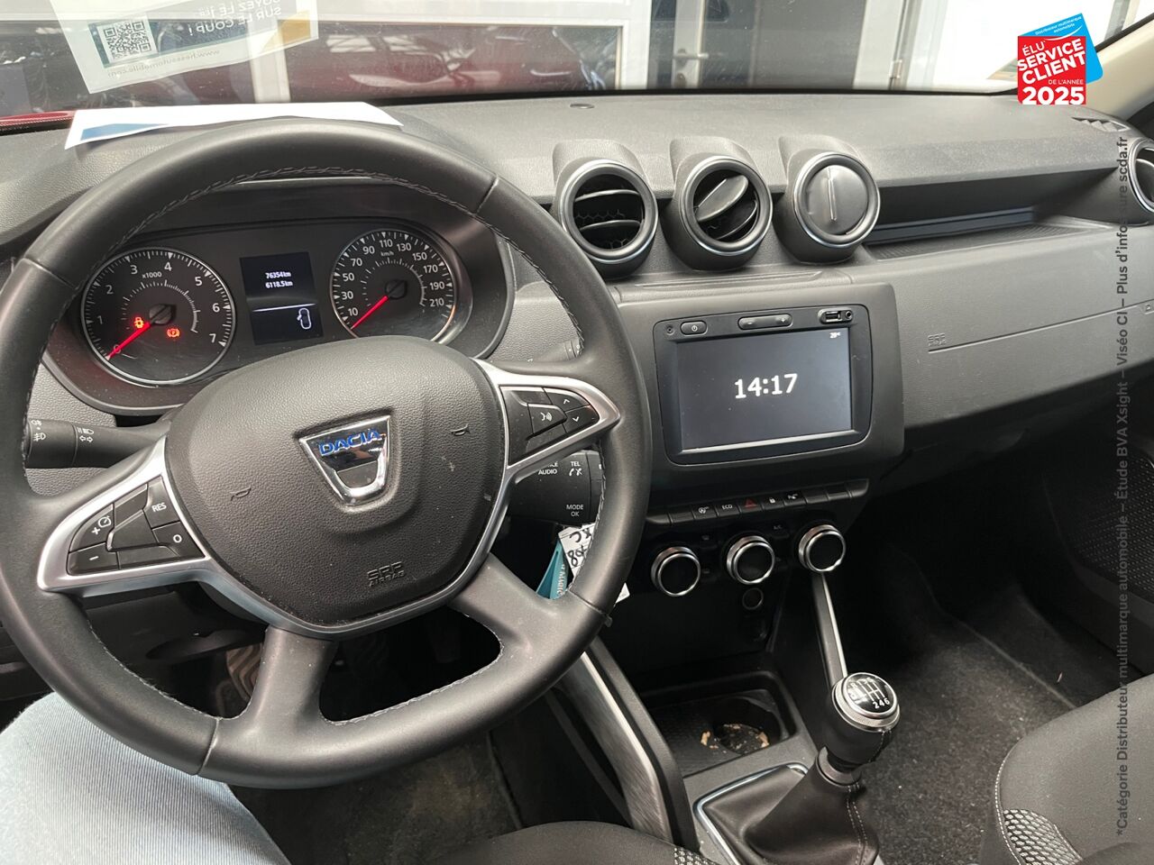 Véhicule d'occasion DACIA DUSTER 1.5 BLUE DCI 115CH PRESTIGE 4X2 E6U chez Nissan Dijon