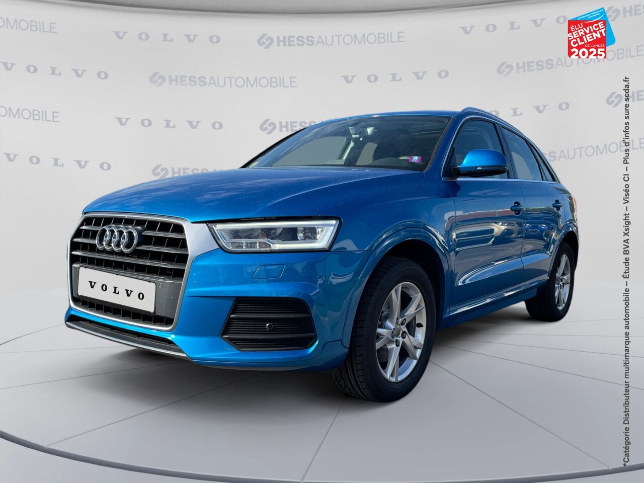Véhicule d'occasion AUDI Q3 2.0 TDI 150CH ULTRA URBAN TECHNO chez Volvo Epernay