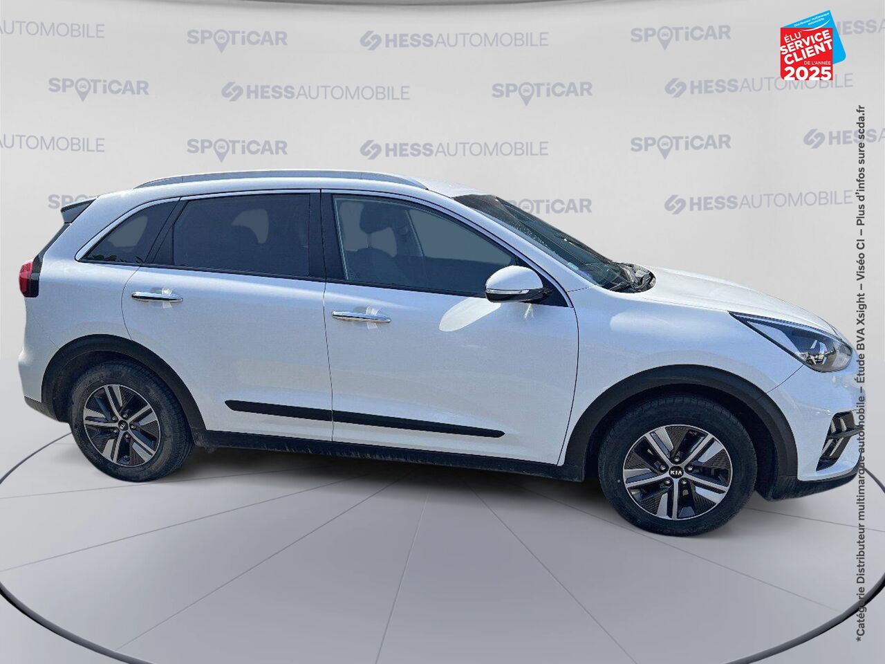 Véhicule d'occasion KIA NIRO 1.6 GDI 105CH ISG + ELECTRIQUE 43.5CH ACTIVE BUSINESS DCT6 GPS CAMERA CARPLAY chez Hyundai Epernay