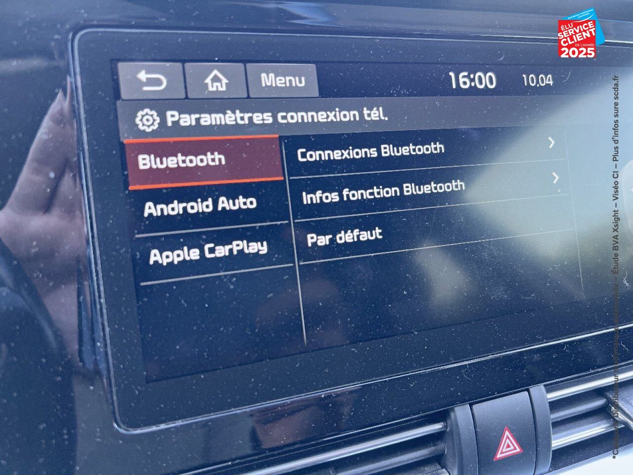 Véhicule d'occasion KIA NIRO 1.6 GDI 105CH ISG + ELECTRIQUE 43.5CH ACTIVE BUSINESS DCT6 GPS CAMERA CARPLAY chez Hyundai Epernay