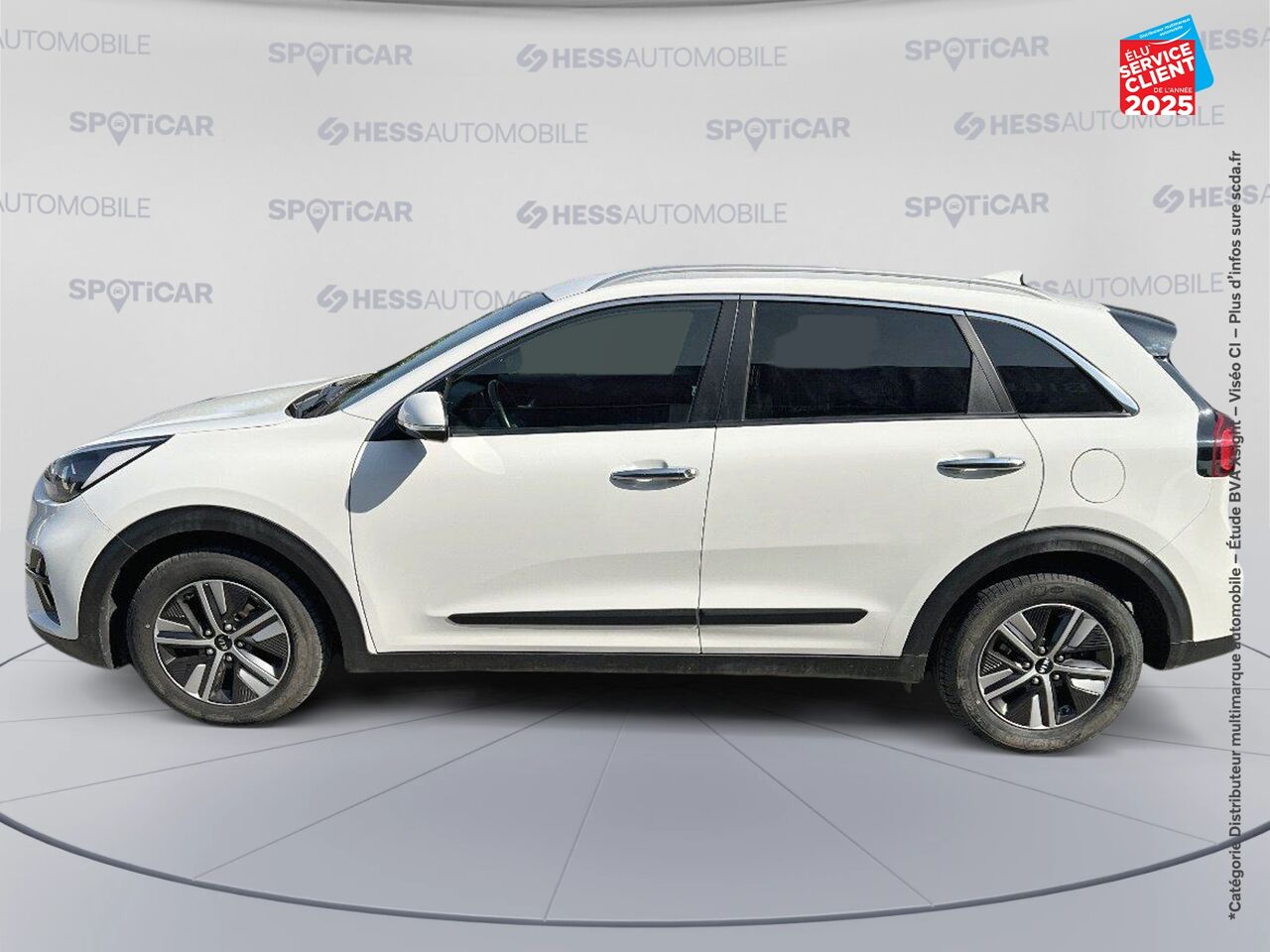 Véhicule d'occasion KIA NIRO 1.6 GDI 105CH ISG + ELECTRIQUE 43.5CH ACTIVE BUSINESS DCT6 GPS CAMERA CARPLAY chez Hyundai Epernay