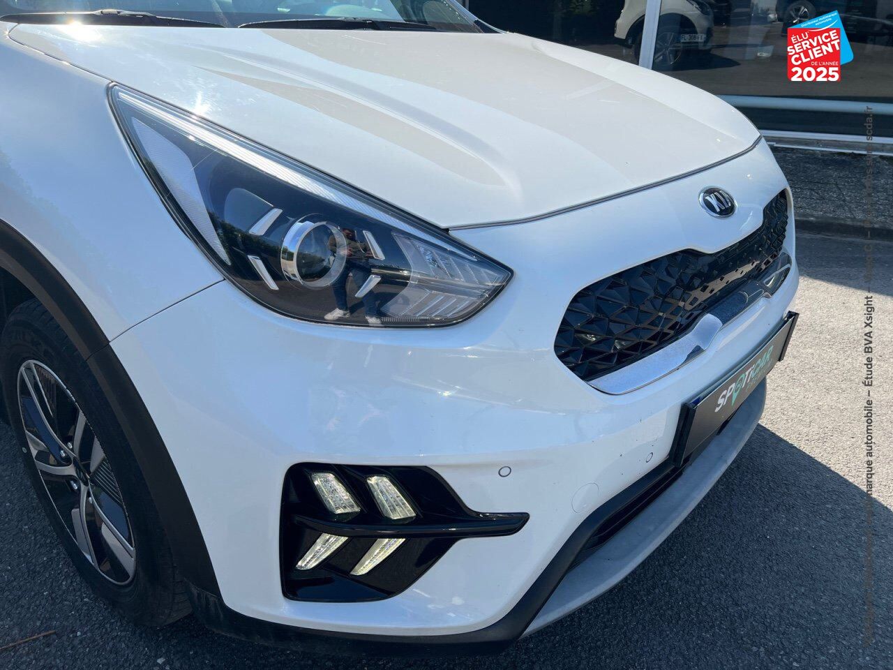 Véhicule d'occasion KIA NIRO 1.6 GDI 105CH ISG + ELECTRIQUE 43.5CH ACTIVE BUSINESS DCT6 GPS CAMERA CARPLAY chez Hyundai Epernay