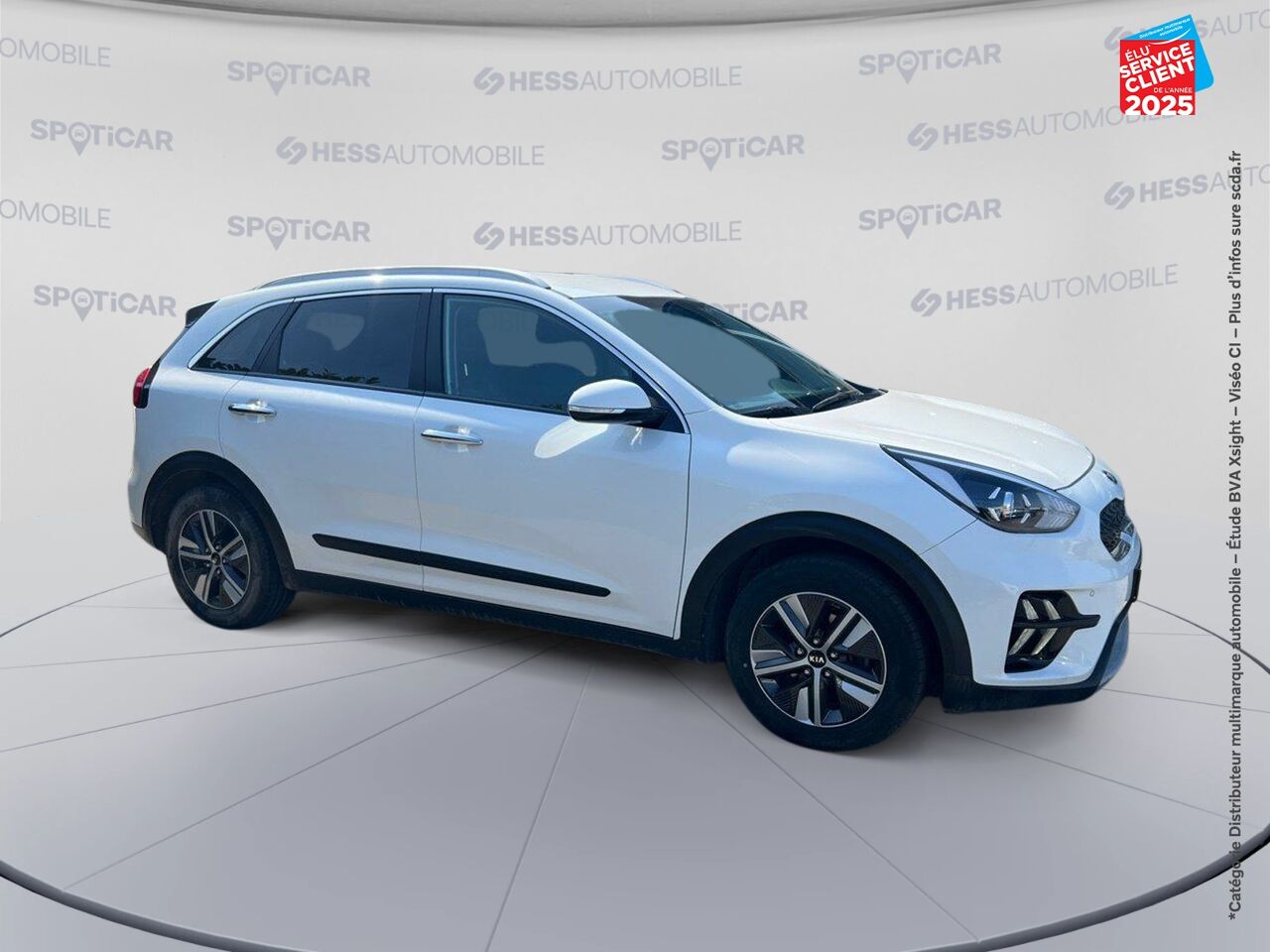 Véhicule d'occasion KIA NIRO 1.6 GDI 105CH ISG + ELECTRIQUE 43.5CH ACTIVE BUSINESS DCT6 GPS CAMERA CARPLAY chez Hyundai Epernay