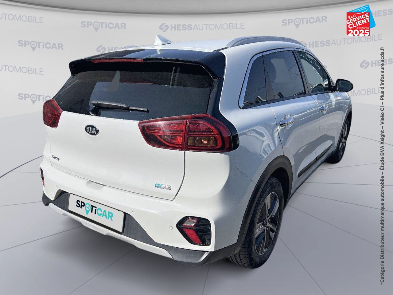 Véhicule d'occasion KIA NIRO 1.6 GDI 105CH ISG + ELECTRIQUE 43.5CH ACTIVE BUSINESS DCT6 GPS CAMERA CARPLAY chez Hyundai Epernay