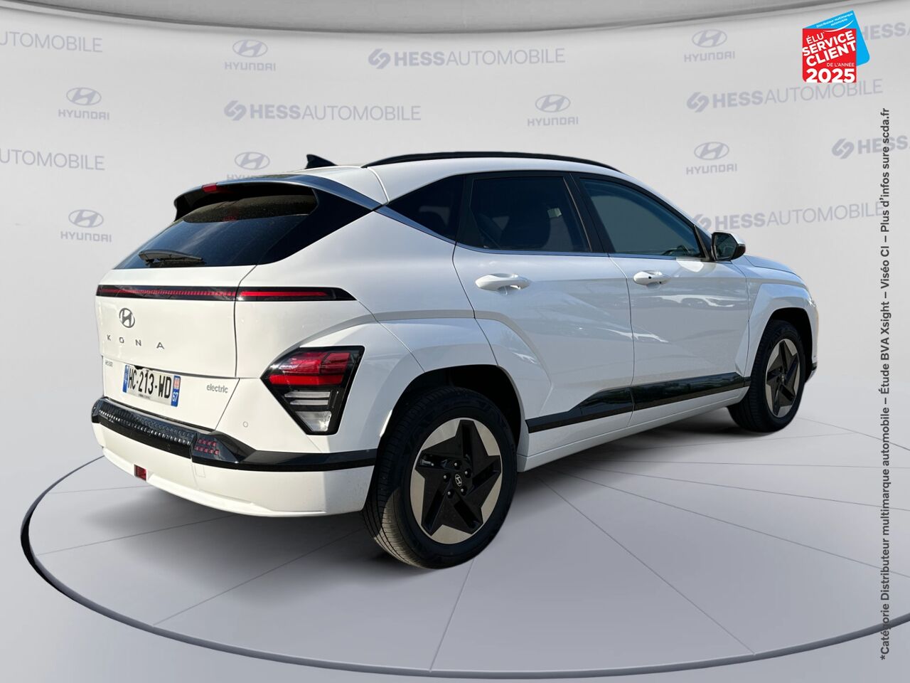 Véhicule d'occasion HYUNDAI KONA ELECTRIC 65KWH - 217CH CREATIVE chez Hyundai Reims