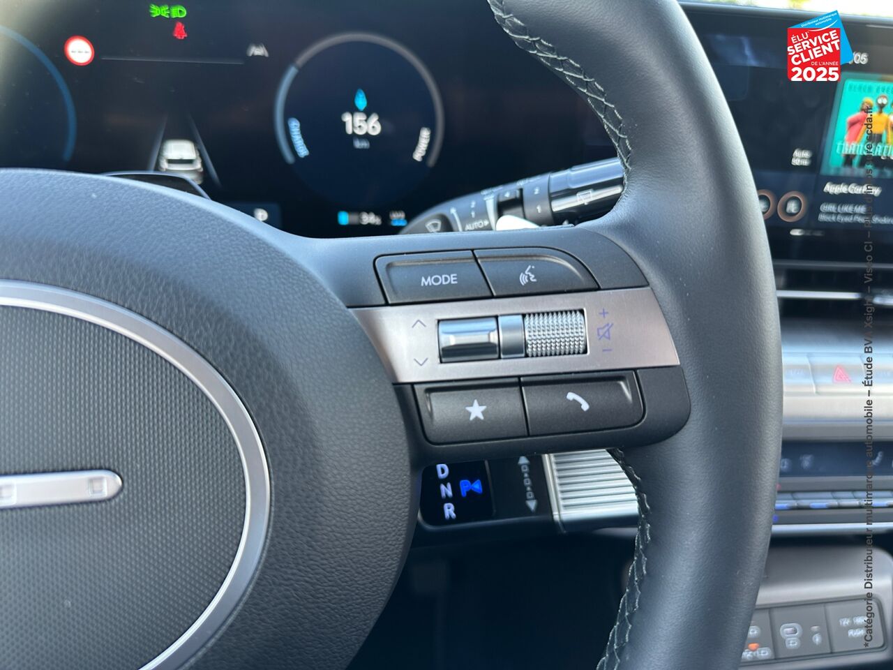 Véhicule d'occasion HYUNDAI KONA ELECTRIC 65KWH - 217CH CREATIVE chez Hyundai Reims