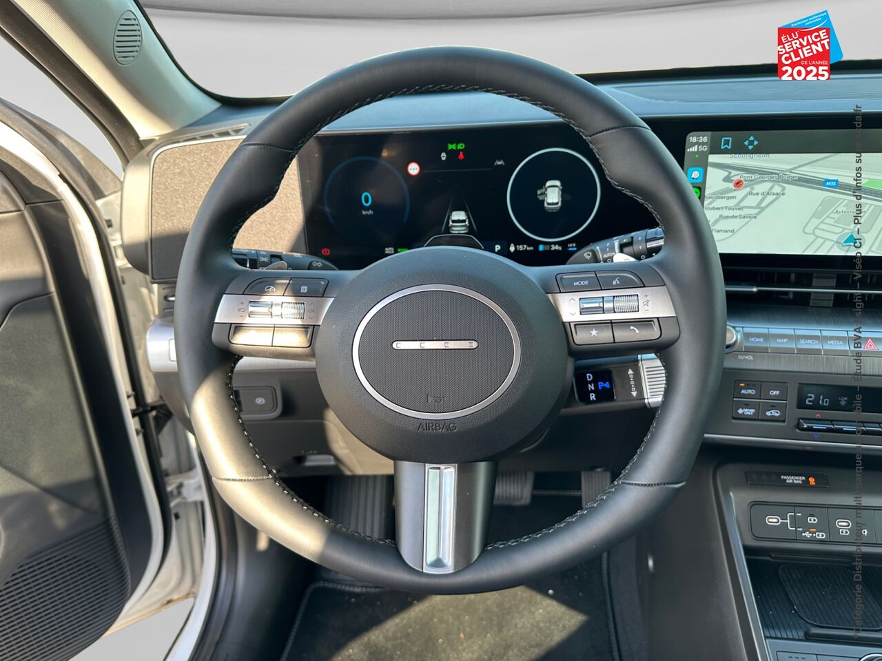 Véhicule d'occasion HYUNDAI KONA ELECTRIC 65KWH - 217CH CREATIVE chez Hyundai Reims