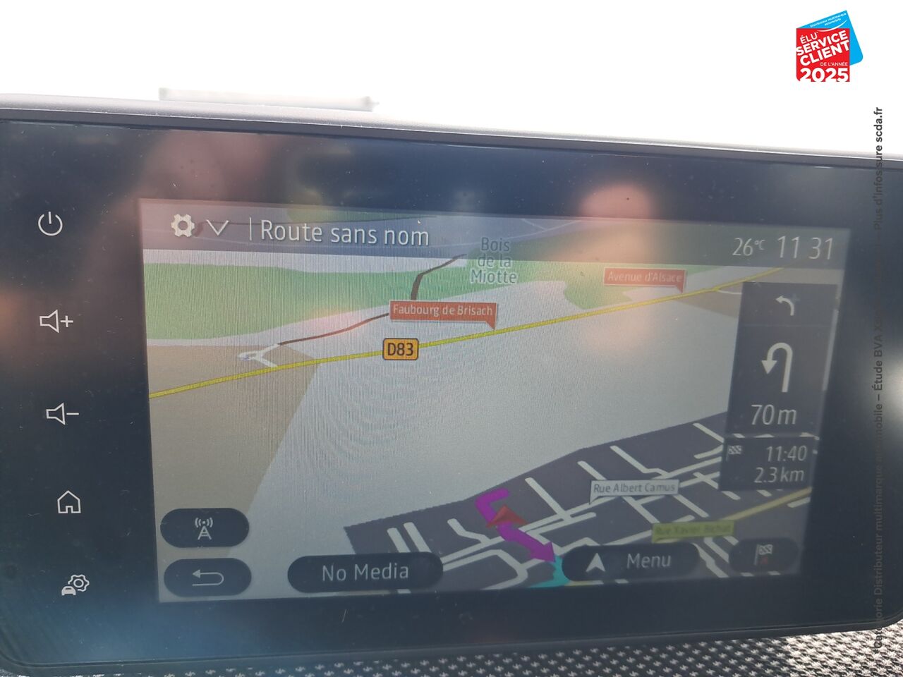 Véhicule d'occasion DACIA SANDERO 1.0 ECO-G 100CH STEPWAY CONFORT -22 chez Renault Sélestat
