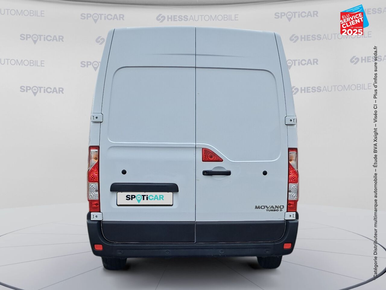 Véhicule d'occasion OPEL MOVANO FG F3300 L2H2 2.3 CDTI 135CH BITURBO CABINE APPROFONDIE START/STOP chez Renault Sélestat