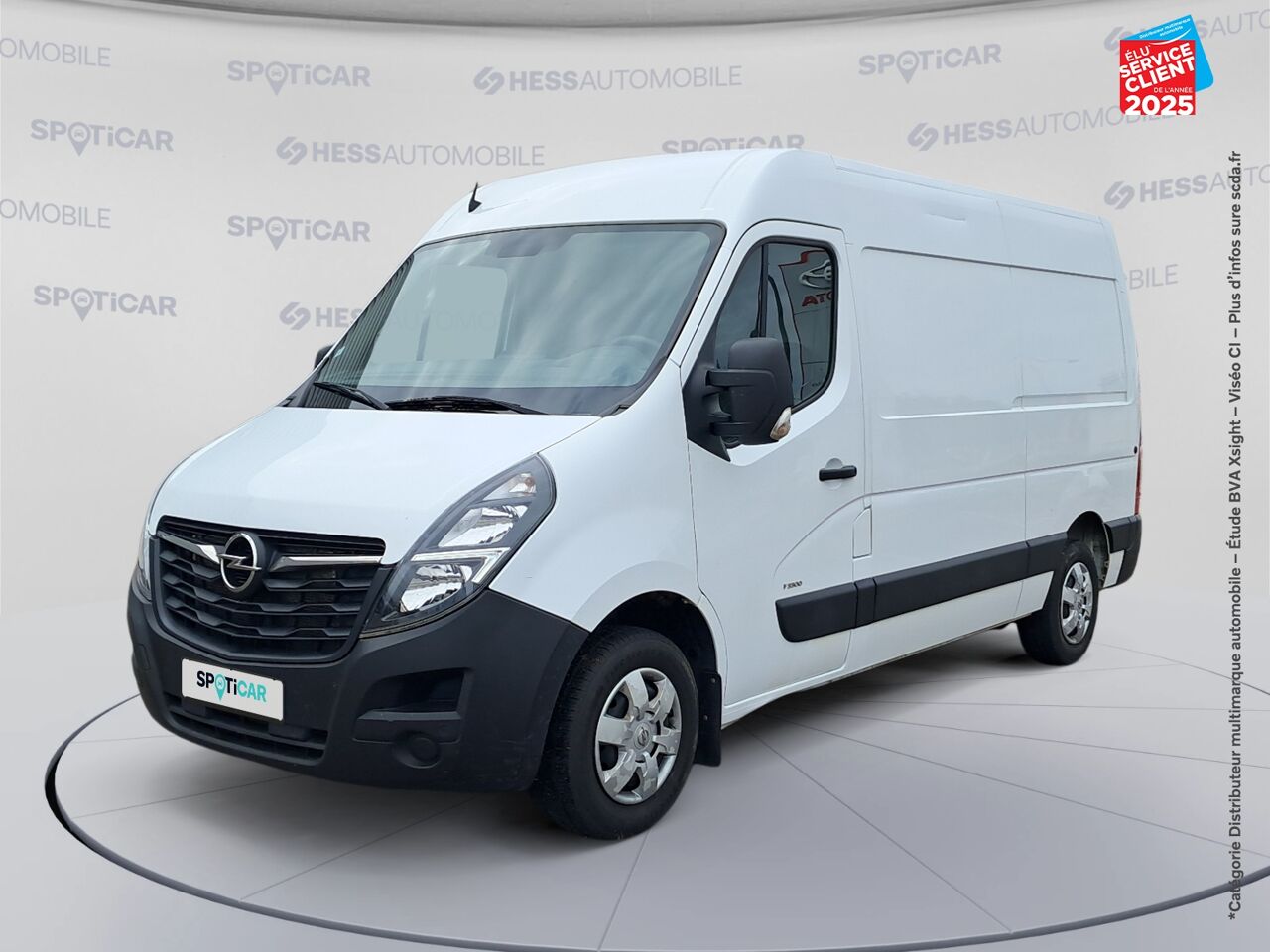 Véhicule d'occasion OPEL MOVANO FG F3300 L2H2 2.3 CDTI 135CH BITURBO CABINE APPROFONDIE START/STOP chez Renault Sélestat