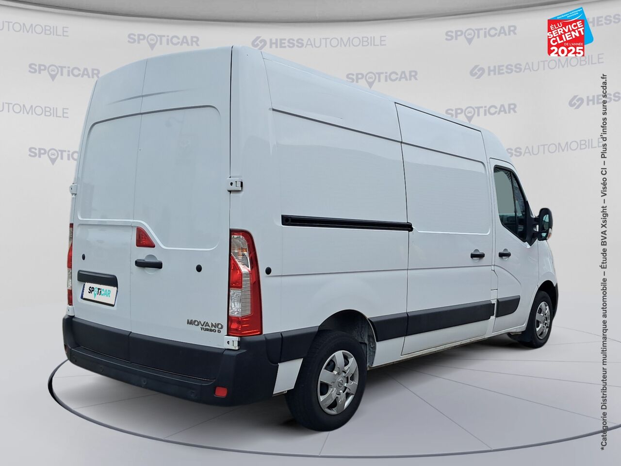 Véhicule d'occasion OPEL MOVANO FG F3300 L2H2 2.3 CDTI 135CH BITURBO CABINE APPROFONDIE START/STOP chez Renault Sélestat